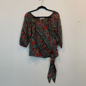 Gala silk blouse. Size small.